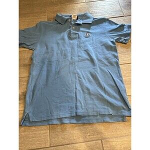 Men's Psycho Bunny Blue Short Sleeve Polo Shirt - Size 5